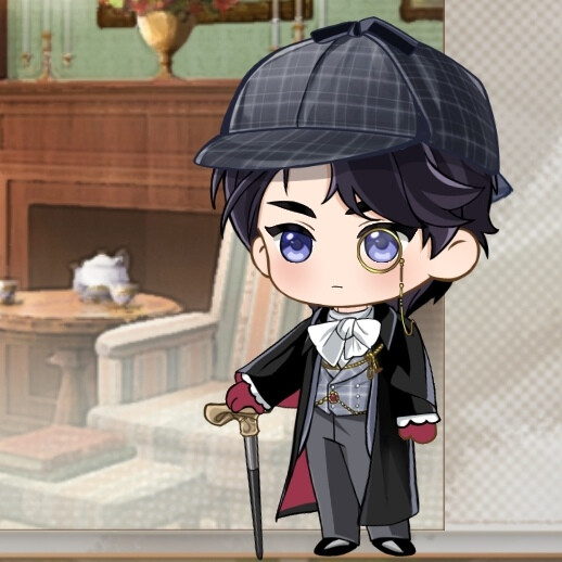 《恋与制作人》李泽言
图源《恋与制作人》：【恋语探案集】——福尔摩斯联动活动剧情