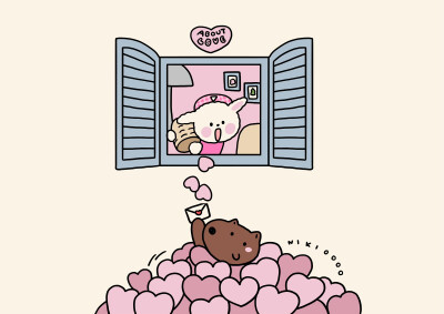 小菜狗快乐日常治愈系iPad壁纸​​​