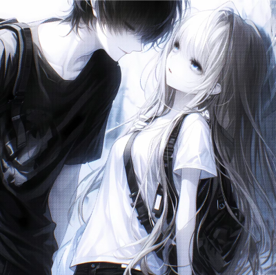 动漫情头，来自 xhs/无趣小挽。