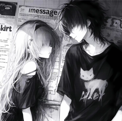 动漫情头，来自 xhs/无趣小挽。