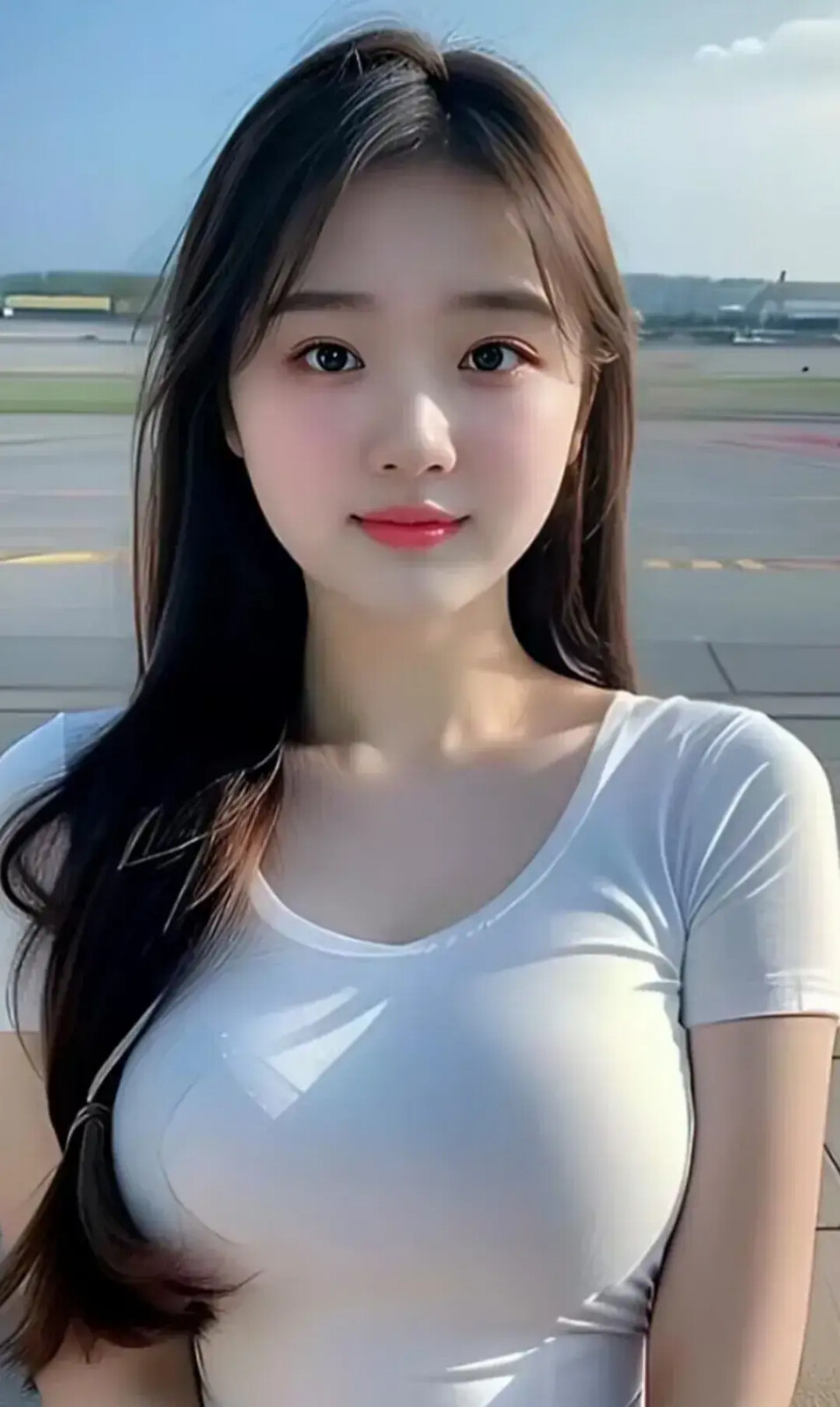 纯情美女