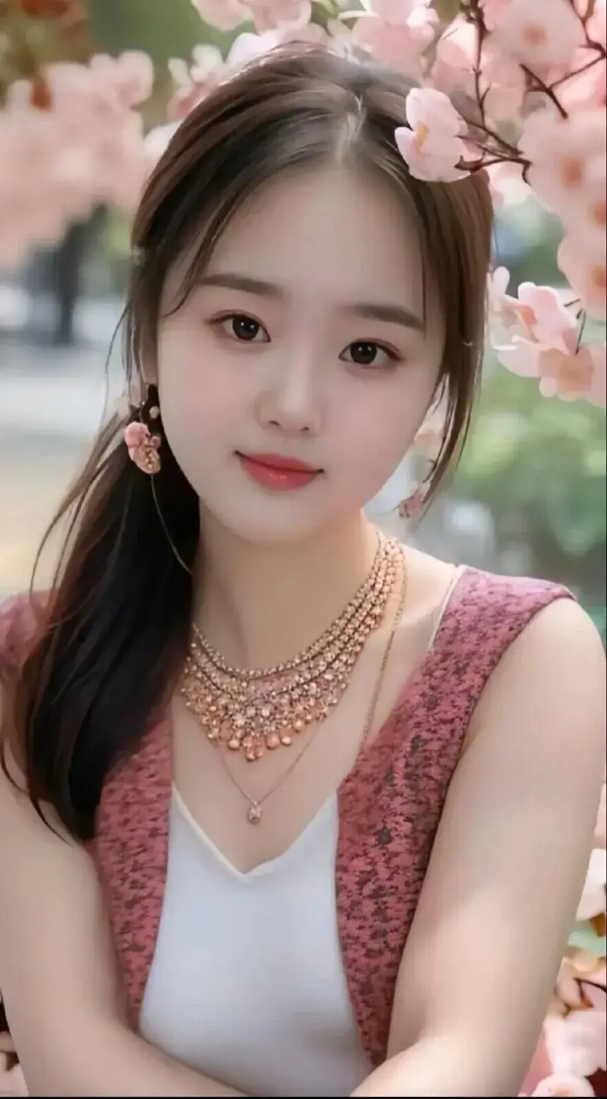 纯情美女