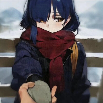 四小只冬天和一些大头 cp图 背景