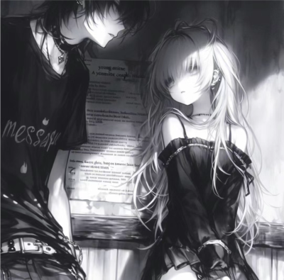 动漫情头，来自 xhs/无趣小挽。