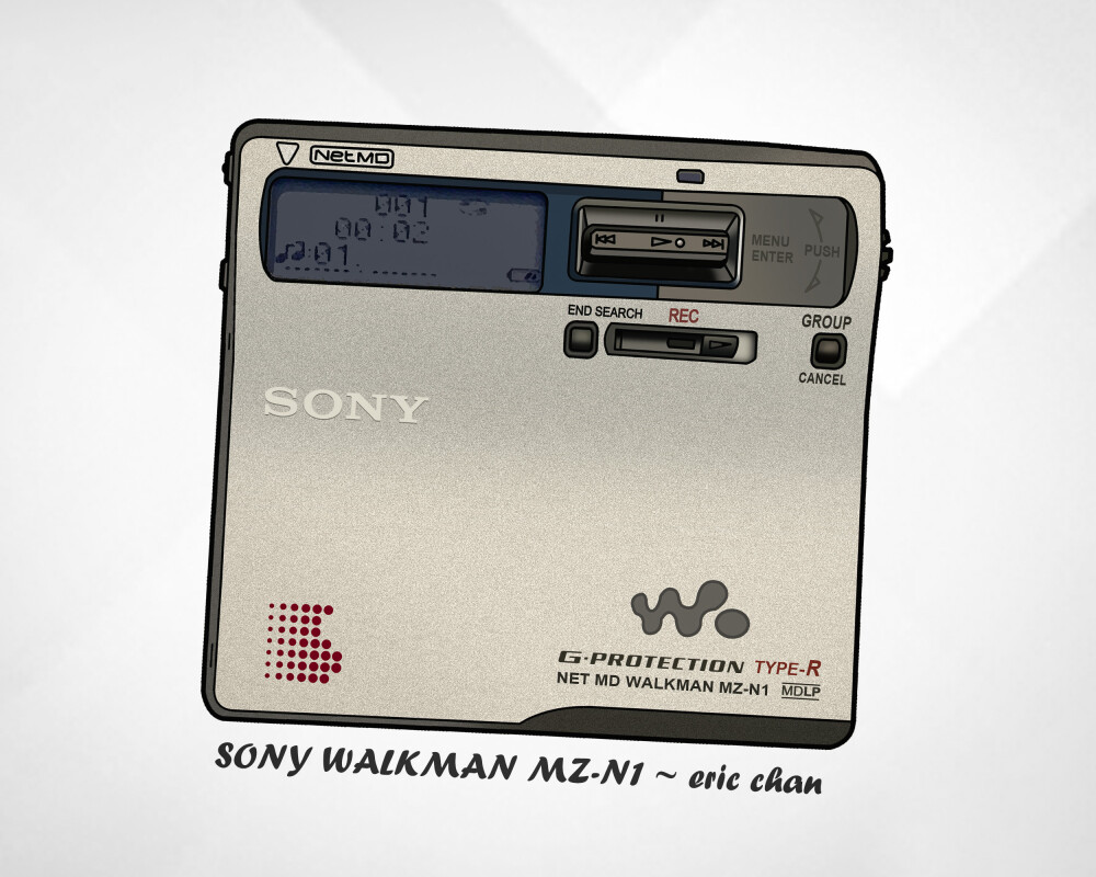 Sony Walkman卡通