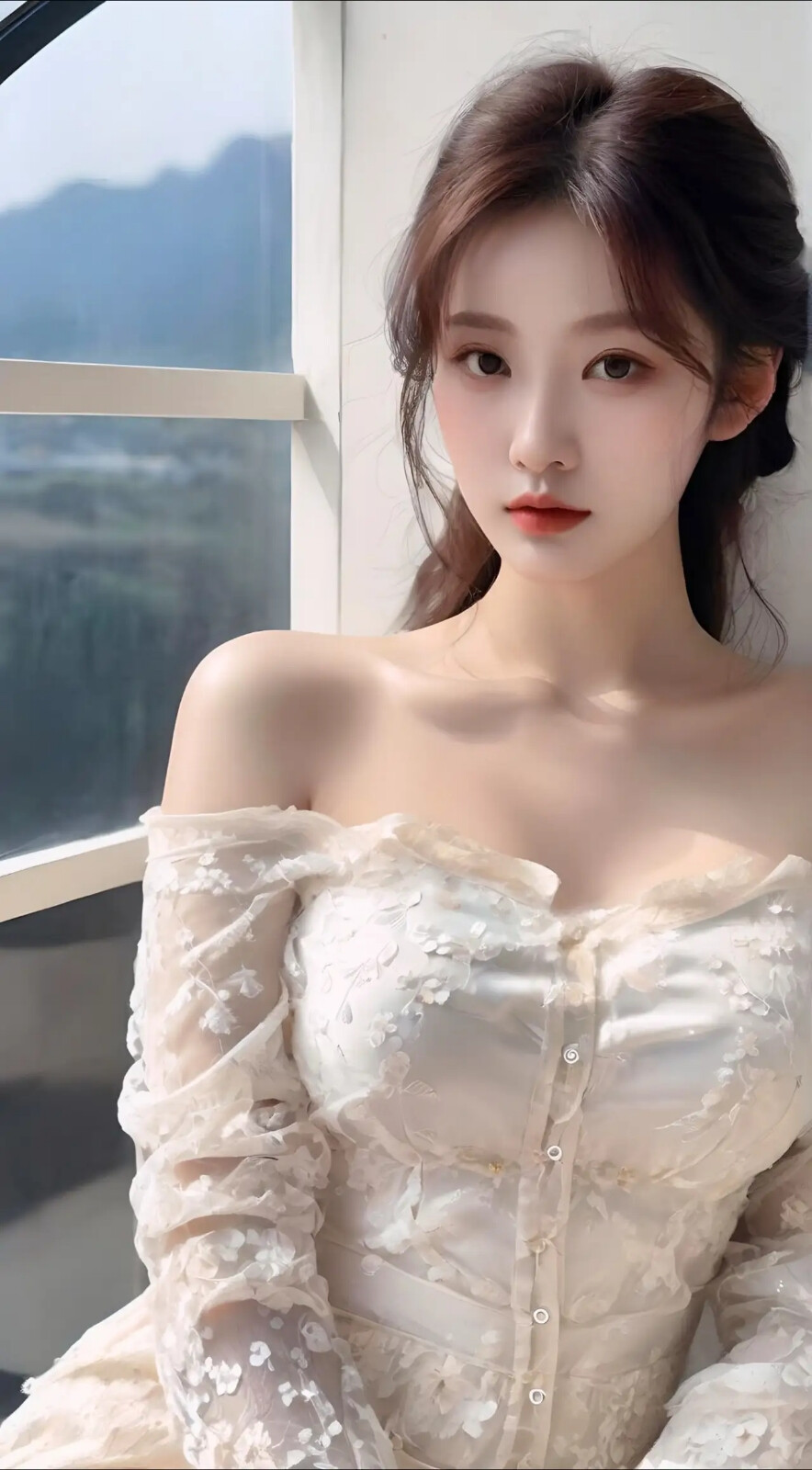 纯情美女