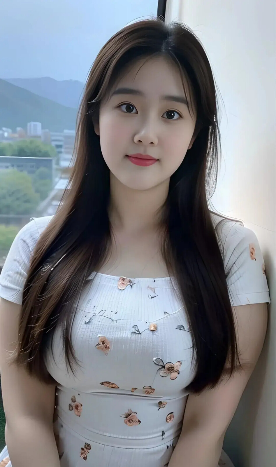 纯情美女