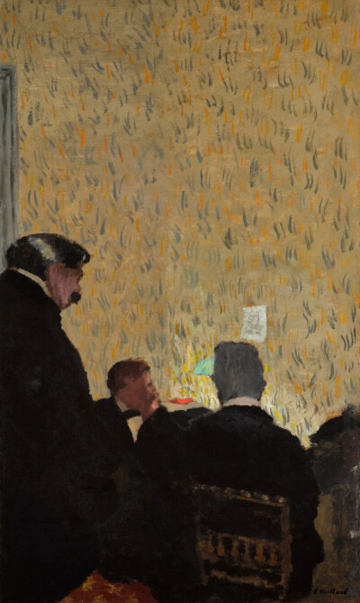 Les messieurs en noir，爱德华·武拉德，1895，4,028,000英镑成交