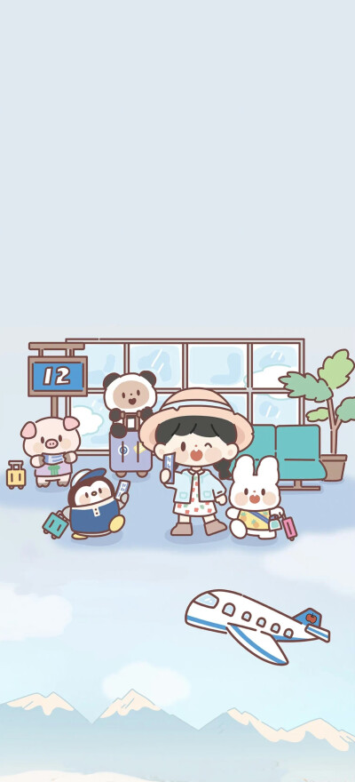 卡通可爱手机壁纸