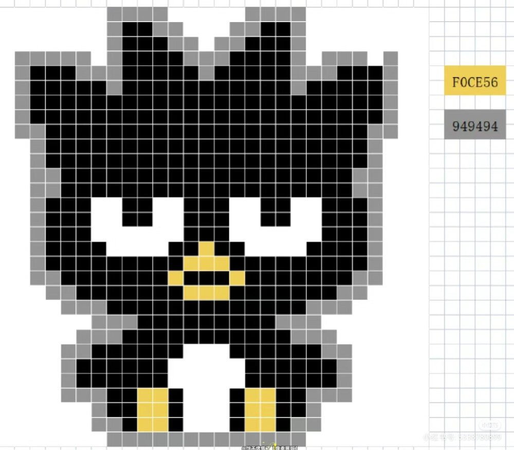 【拼豆成品】拼豆酷企鹅