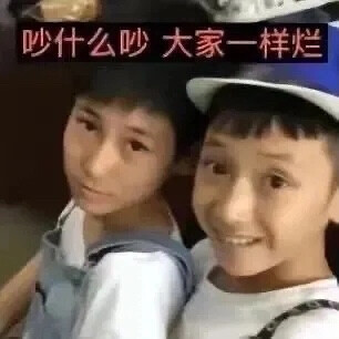 张真源严浩翔表情包