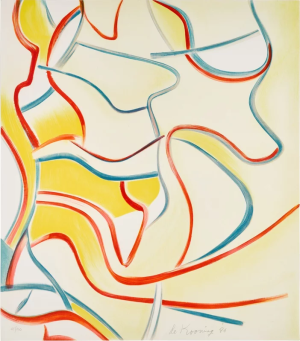 威廉·德·库宁（Williem de Kooning）

《无题III》（Untitled III），1986

223.5×195.6cm ©豪瑟沃斯画廊


