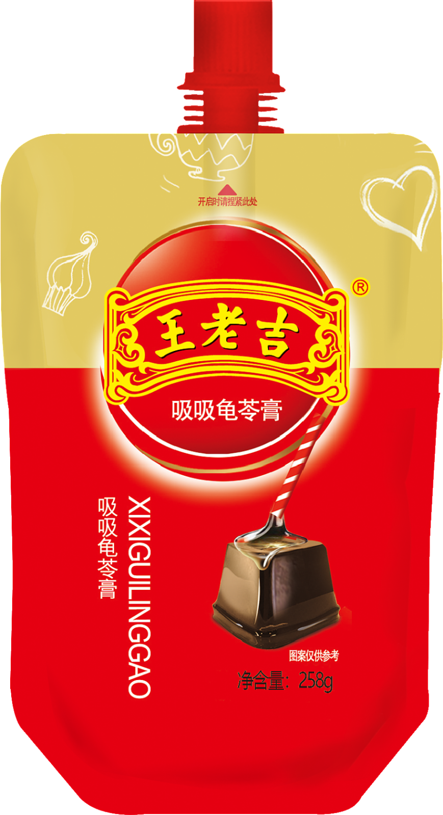 王老吉原味龟苓膏