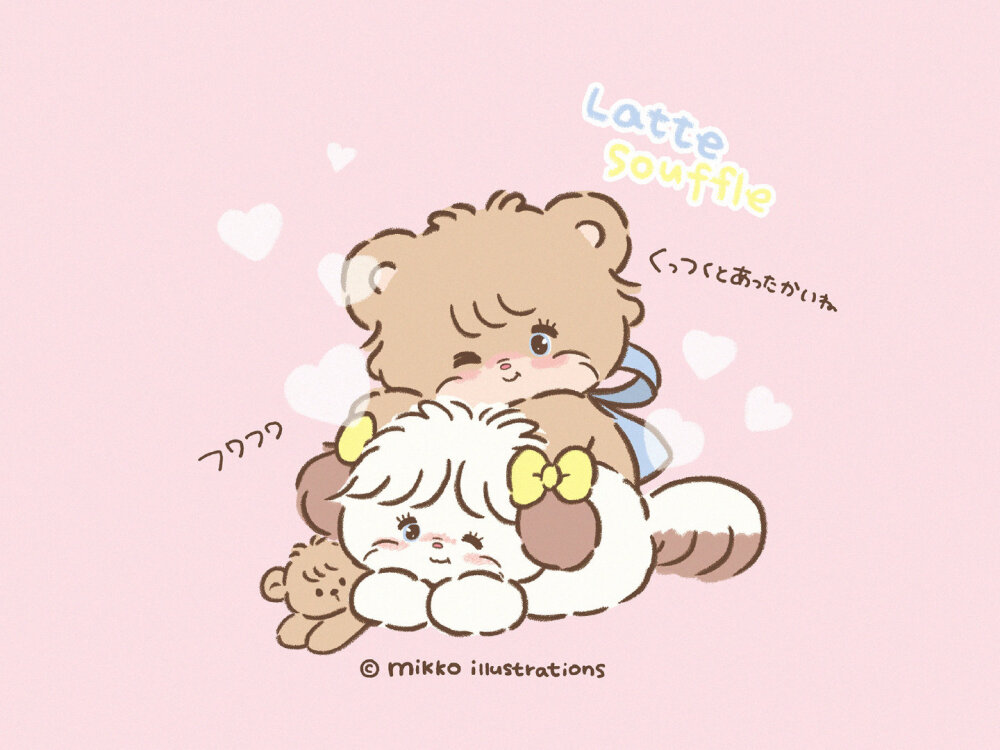 mikko可爱家族iPad壁纸