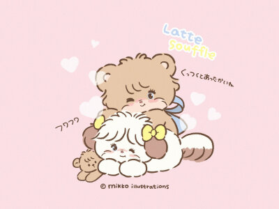 mikko可爱家族iPad壁纸