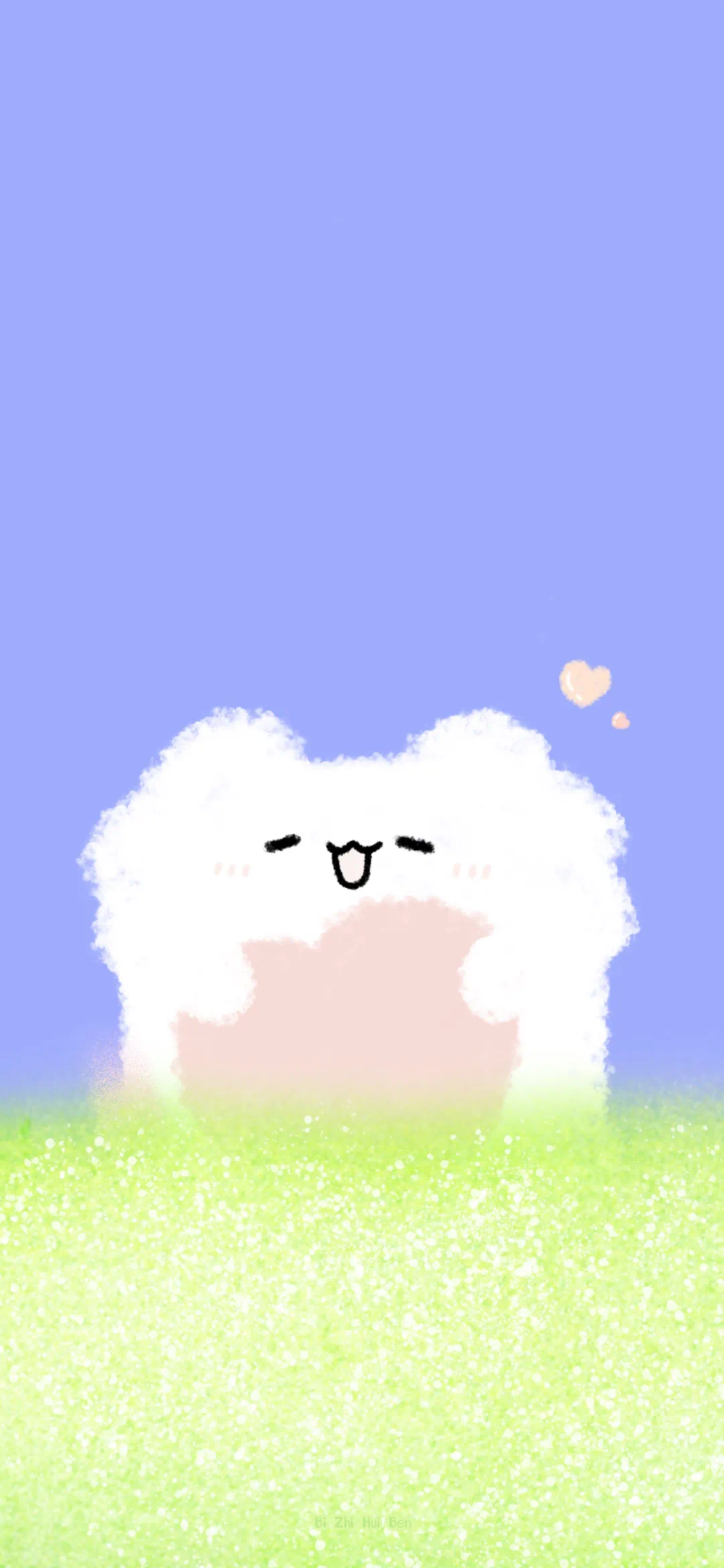 可爱聊天背景图