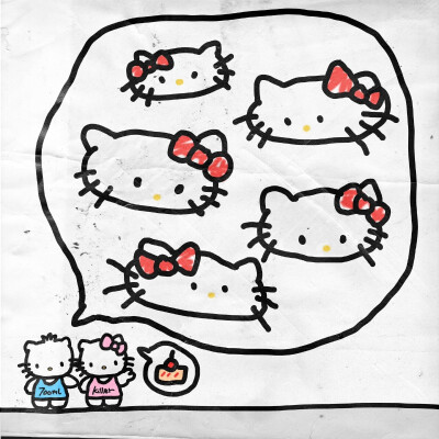 HelloKitty情侣背景