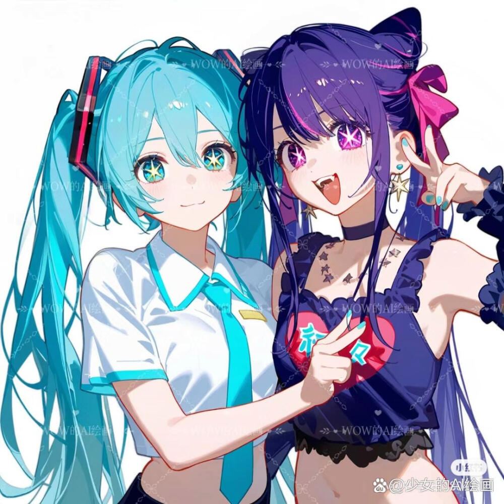 初音未来和星野爱