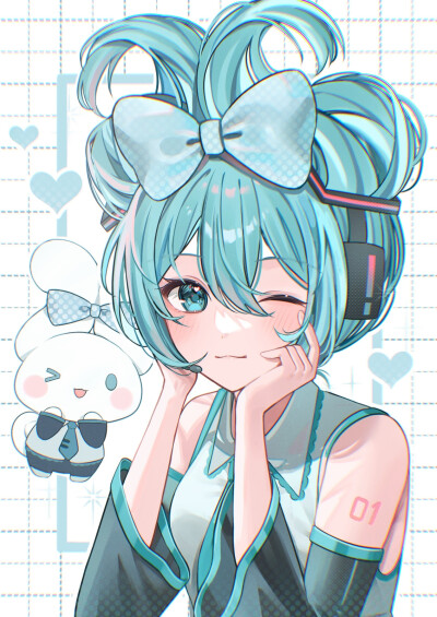 初音×玉桂狗
＃玉桂葱