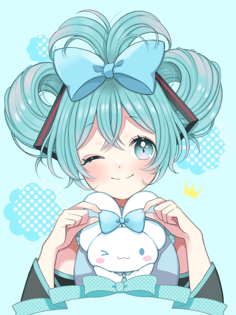 初音×玉桂狗
＃玉桂葱