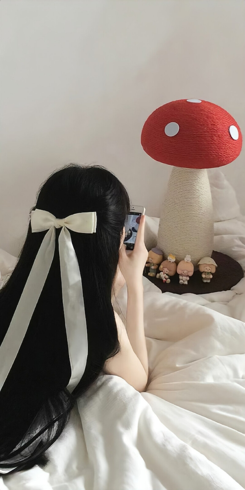 ins风女生锁屏壁纸聊天背景