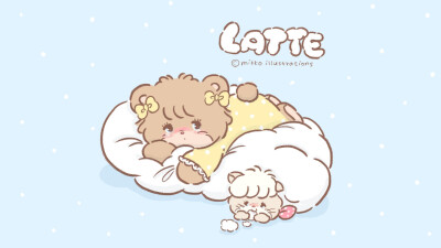 mikko可爱家族iPad壁纸​​​