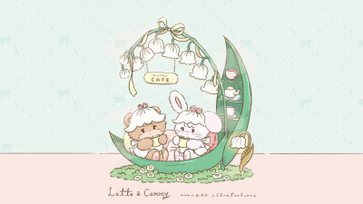 mikko可爱家族iPad壁纸​​​