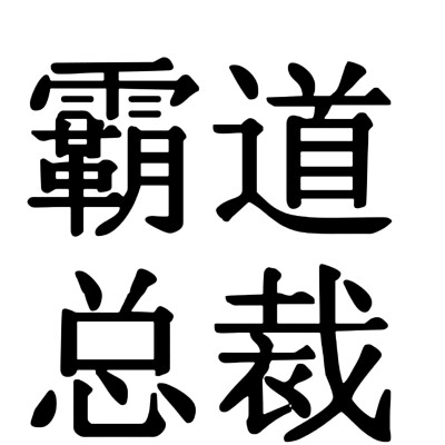 小说人设 宋体字版