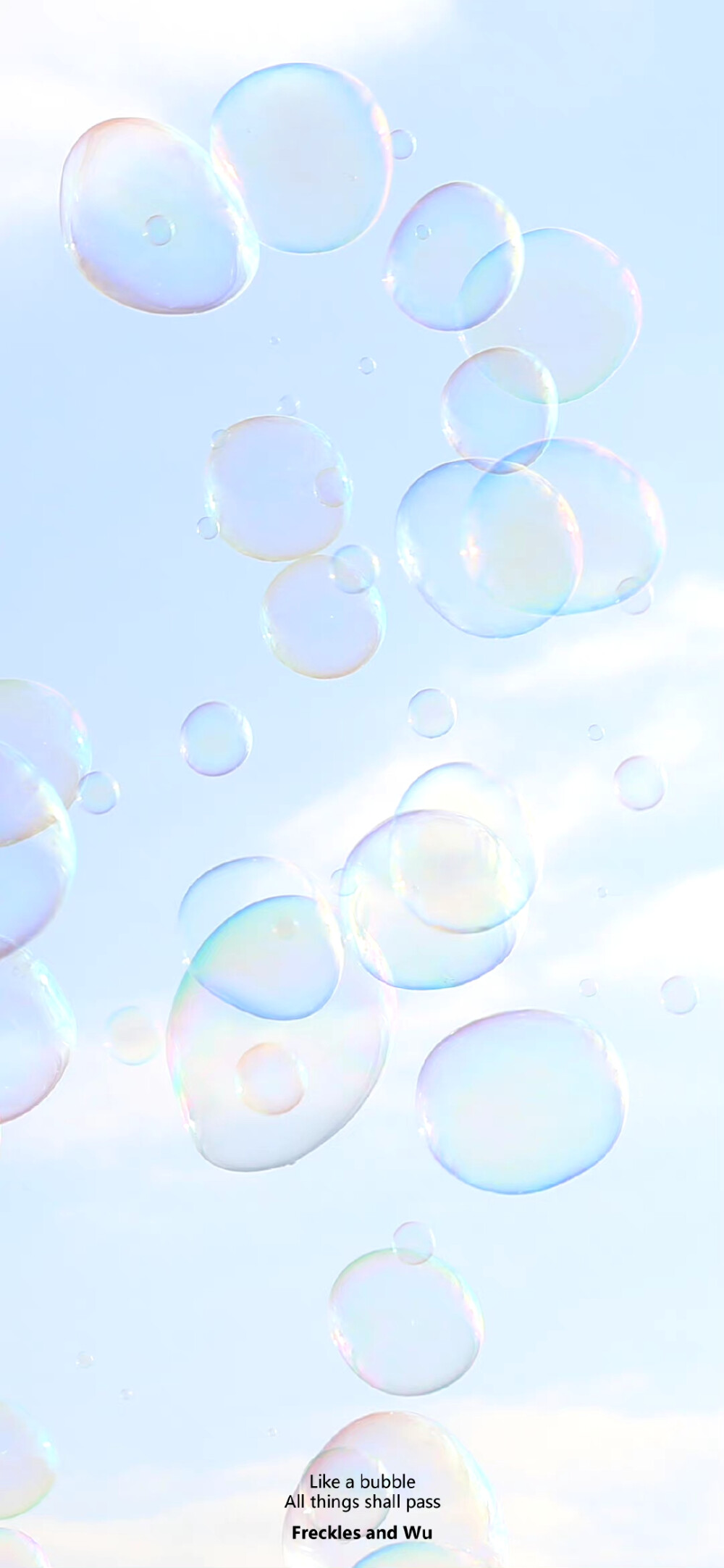 蓝色 夏日壁纸 锁屏