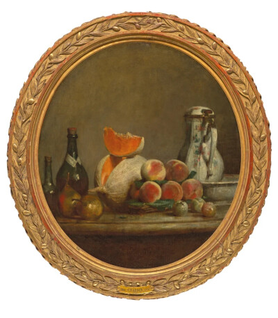 一幅让·西蒙·沙丹的布面油画《甜瓜与静物》近日上拍，最高估价12,000,000欧元。沙丹是18世纪的法国静物大师，精心平衡的构图、柔和的光线扩散和颗粒状的画面是他作品的特点。该作品曾被罗斯柴尔德家族收藏，曾于卢浮…