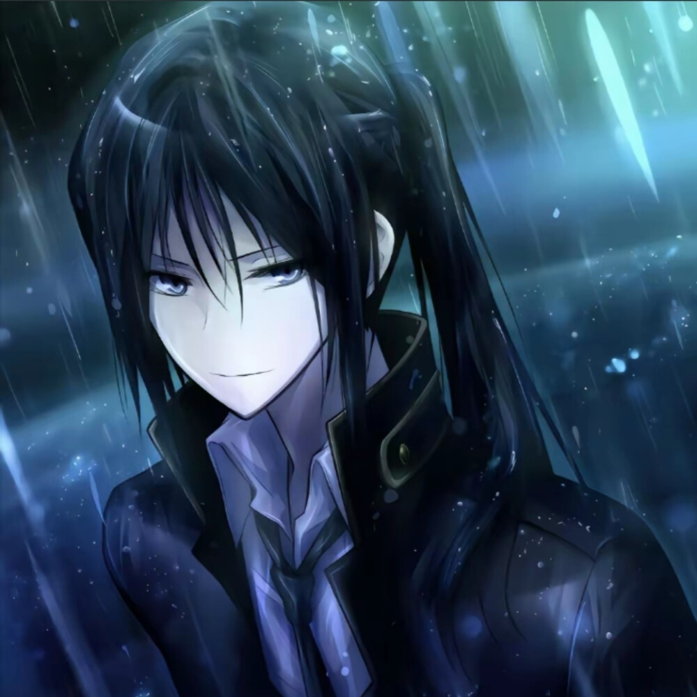 动漫头像男 小黑 夜刀神狗朗 k