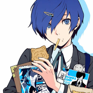 动漫头像 p5 雨宫莲 穷哥  高杏卷