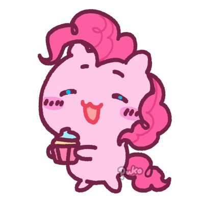 乌萨奇x小马宝莉
小可爱们的梦幻联动
画师：xhs@天才普