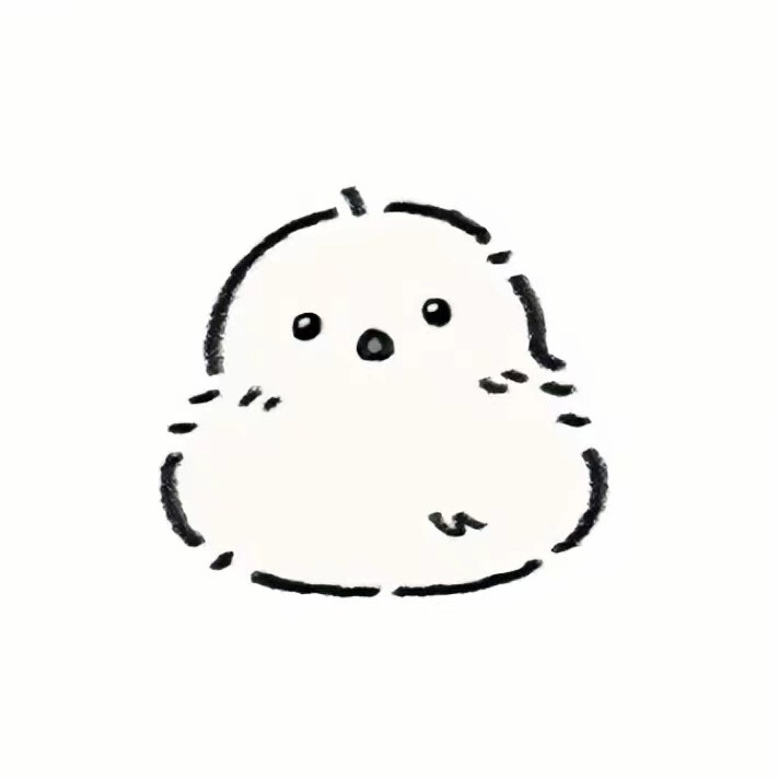 可爱纯色底头像