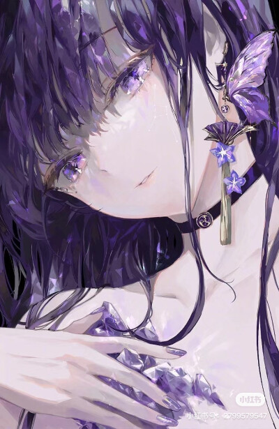 宝石，女孩，目