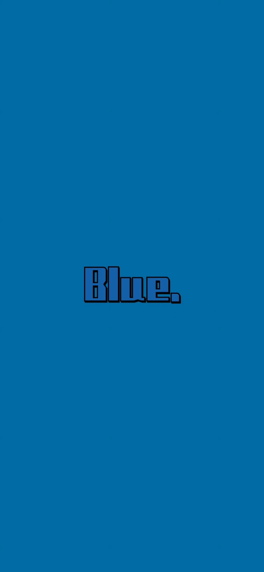 blue