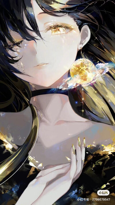 宝石，女孩，目