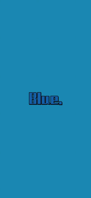 blue