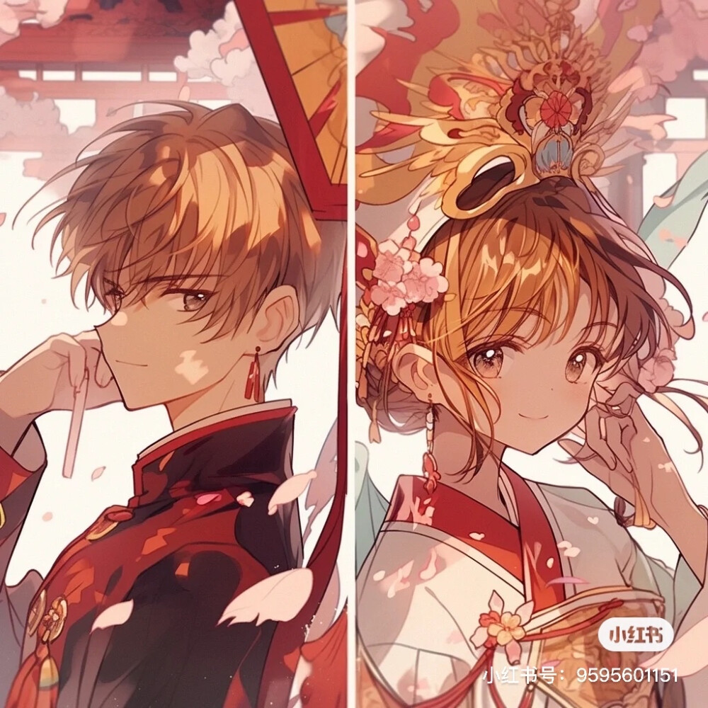 小樱和小狼情侣