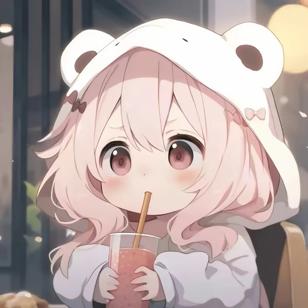 动漫头像很难不喜欢的可可爱爱wechat头像