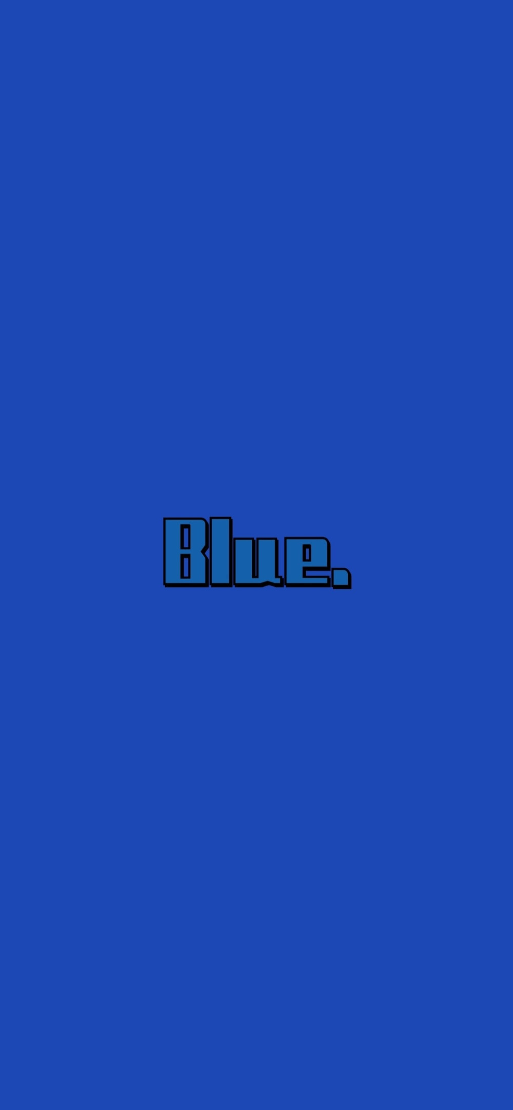 blue