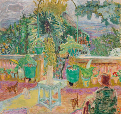 La Terrasse ou Une terrasse à Grasse,
1912,Oil on canvas,125.3x134.4cm

