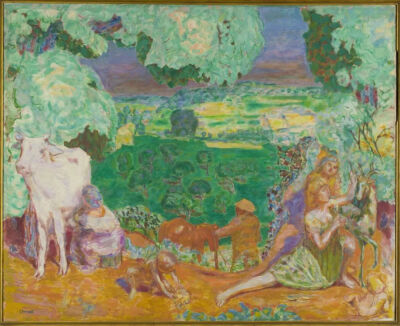 La Symphonie pastorale (The Pastoral Symphony),
1916-1920,Oil on canvas,130×160cm
