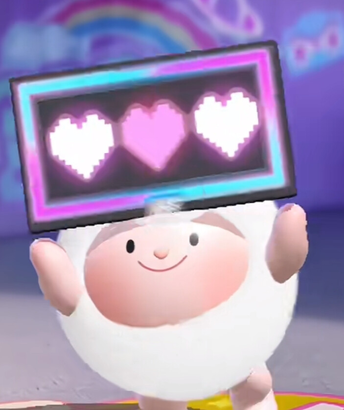 蛋仔派对表情包后3个是我自己拍的可当背景