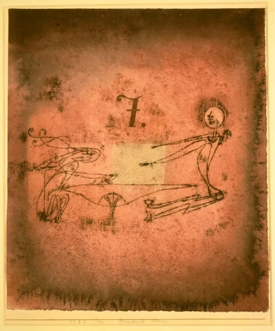 酿造女巫，保罗·克利，1922，国立博古睿美术馆-柏林国家博物馆联盟