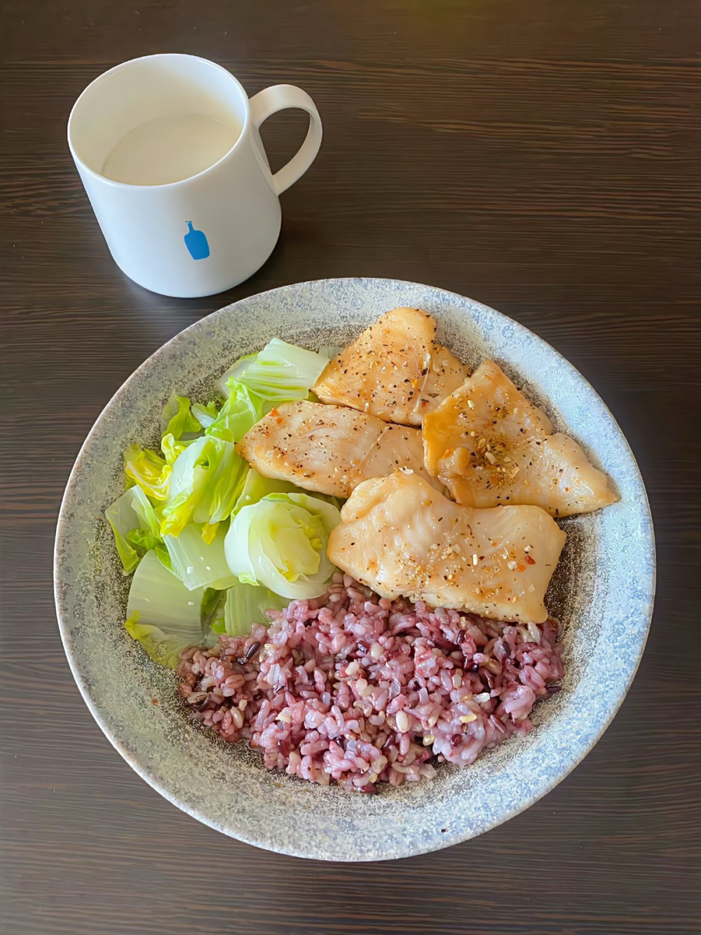 一人食减脂餐。