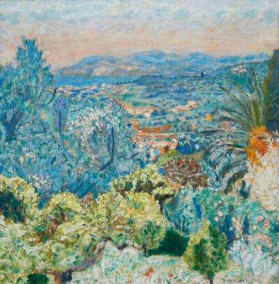 La côte d'azur [The Riviera],
1923,Oil on canvas,79.1x77.2cm
