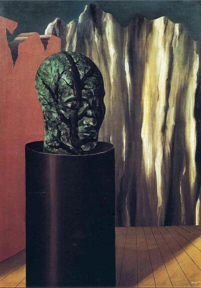 森林，马格利特，1927，私人收藏