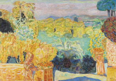 Paysage du Midi et deux enfants,
1916–1918,Oil on canvas,139x197.8cm
