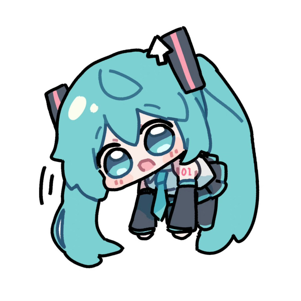 Miku初音未来萌萌哒表情包头像